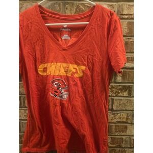 Kansas City Chiefs Fanatics‎ Women's V-Neck T-Shirt Butler #7 Medium NWOT
